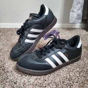 adidas Samba Black White Athletic Shoes